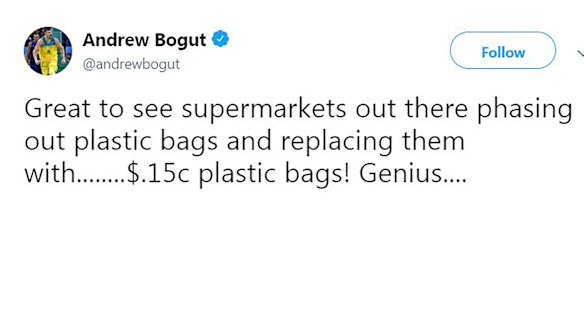 Andrew Bogut likes to engage in debate on social media.