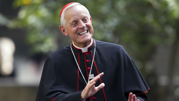 Cardinal Donald Wuerl, archbishop of Washington in the Vatican in 2015.