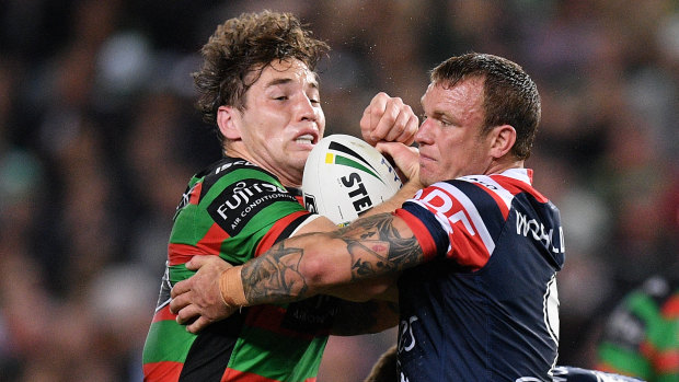 Freedom: Jake Friend (right) can take his place in the NRL grand final against the Storm.