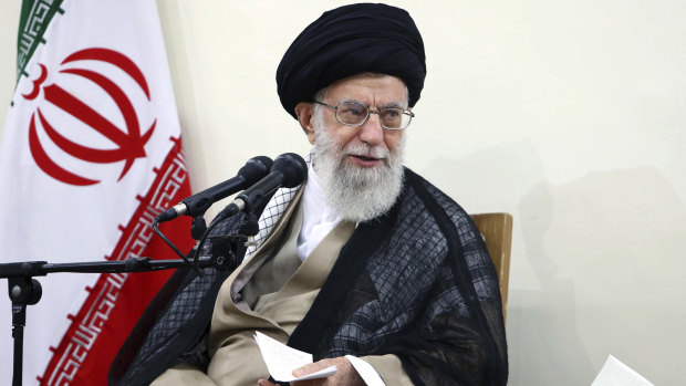 Iran's Supreme Leader Ayatollah Ali Khamenei.