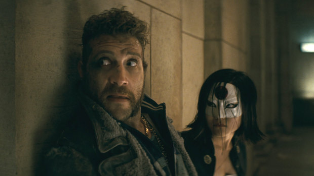 Jai Courtney as Captain Boomerang in Suicide Squad.