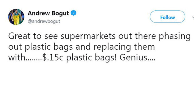 Andrew Bogut likes to engage in debate on social media.