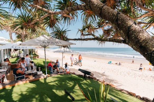 Bistro C’s, on the Noosa main beach boardwalk.