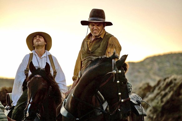 Joaquin Phoenix as Charlie, left, and John C Reilly as Eli in Jacques Audiard's adaptation of deWitt's 2011 novel The Sisters Brothers.