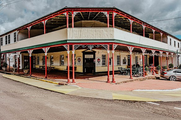 The Peel Inn Hotel in the regional town of Nundle near Tamworth.