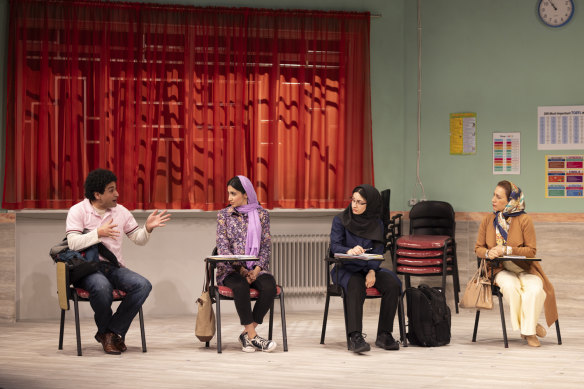 Osamah Sami, Delaram Ahmadi, Maia Abbas and Marjan Mesbahi.