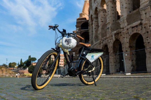 Roma StarBike operates e-bike tours that take visitors along the ancient Appian Way trail.