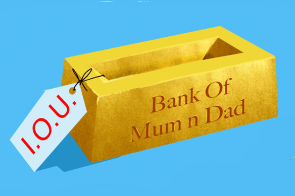 The bank of mum and dad.
