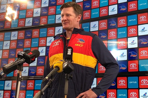 Crows assistant coach Ben Hart has been stood down for six weeks, while 16 players received suspended one match sanctions for a COVID-19 protocol breach. 