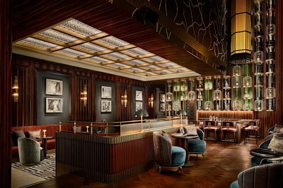 The new St Regis Singapore Bar.
