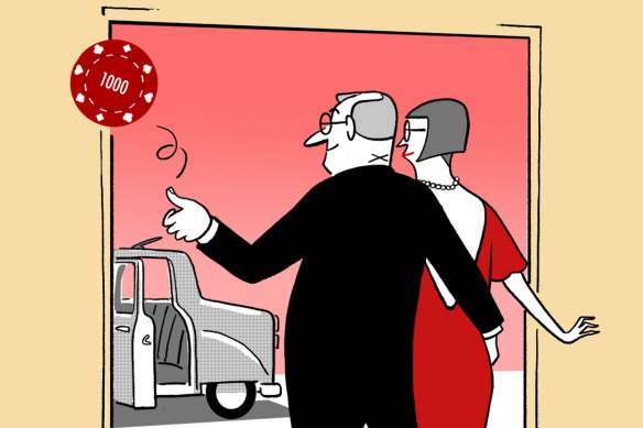 Winning big, on the lottery or at the casino, would likely wipe out your pension.