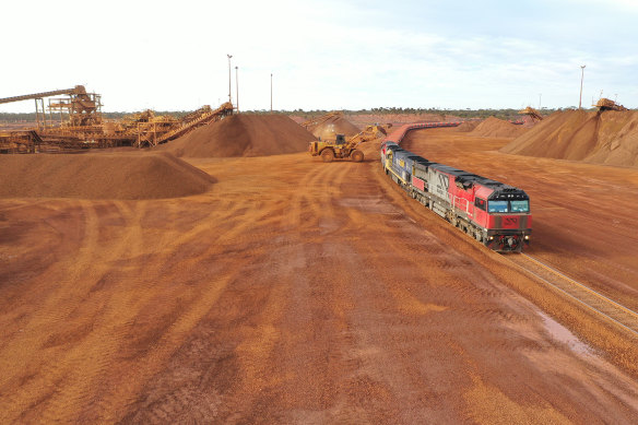 Strong iron ore exports are expected to contribute to Australia’s strong recovery from the coronavirus pandemic recession.