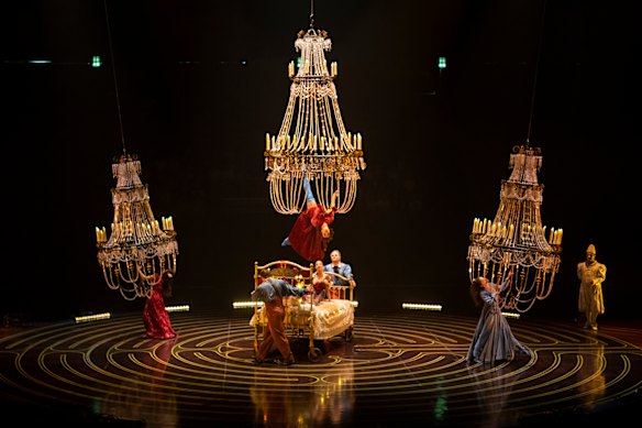 Audiences will find themselves treated to the complete Cirque du Soleil package in Corteo.