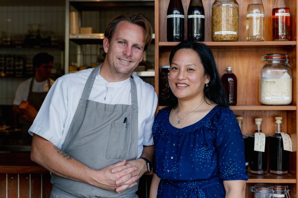 Pipit co-owners Ben Devlin and Yen Trinh.