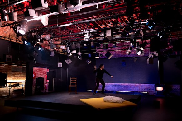 Doing a one-person show means the whole play is a monologue, Arundell notes.