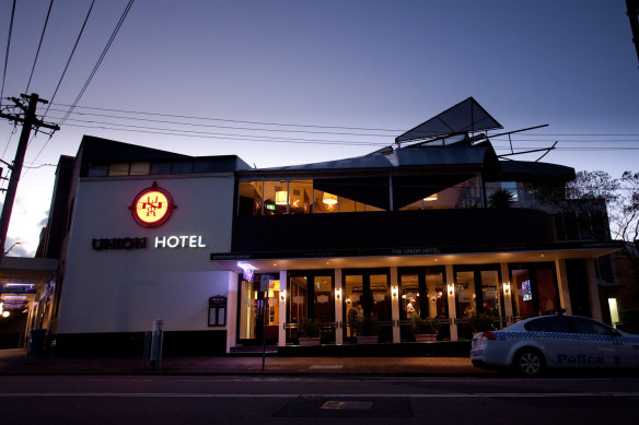 The Gallagher family have sold the Union Hotel in North Sydney for $20m. 