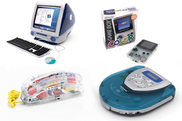 La tecnología transparente se considera una moda pasajera de los años 90, aunque en realidad comenzó antes y continuó hasta los años 2000.