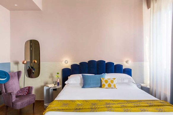 Quirky interiors in one of Rome’s coolest neighbourhoods at three-star Condominio Monti.