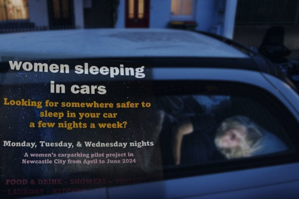 Service providers in Newcastle have become so stretched by a lack of housing options that they are now offering secure car parks for women fleeing domestic violence.