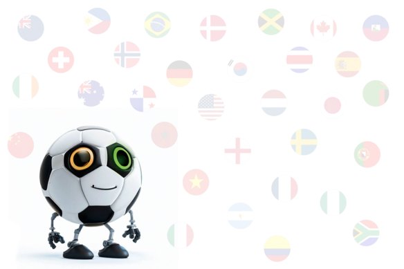 Our resident AI football expert Robotinho.