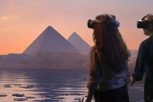 Horizon of Khufu, a 45-minute time-virtual reality travel adventure to Egypt, 4500 years ago.