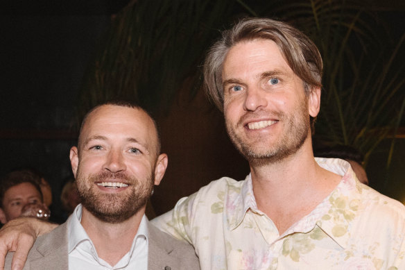 John Linton and Richard Berney from Berlin Creative.
