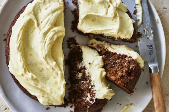 Helen Goh’s beetroot, pineapple and coconut cake