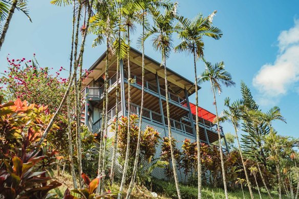 Marjorie’s Kauai Inn: swallowed in lush, greenery.