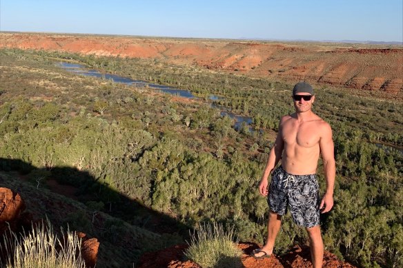 Chris Pasco has been travelling up north since he was stood down as a prison guard. 