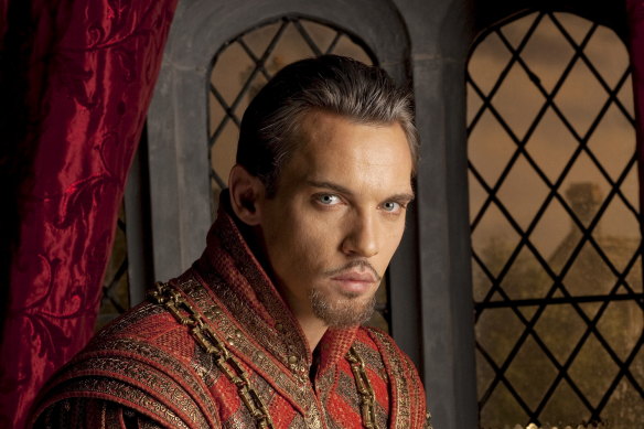 Jonathan Rhys Meyers is Henry in The Tudors. 