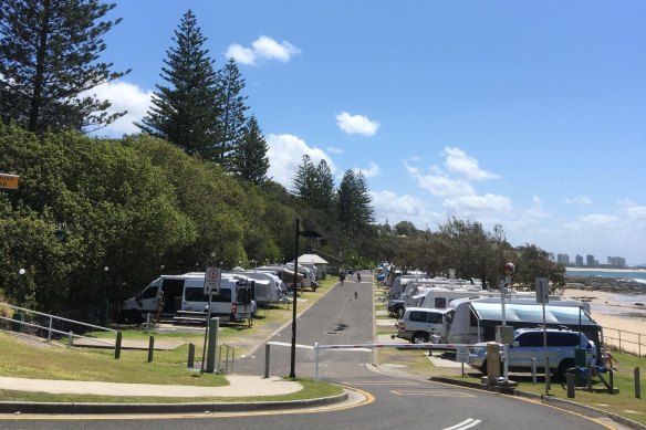 The Mooloolaba Beach Holiday Park was enjoyed by generations of families. 