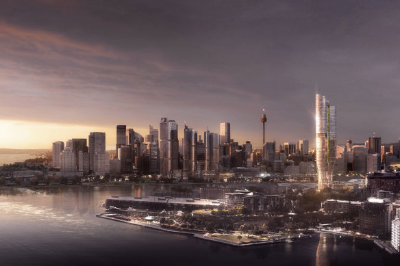 The Independent Planning Commission rejected a proposal by the Star casino to build a 237-metre tower in Pyrmont. 