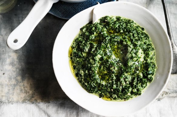 Spinach is also rich in potassium.