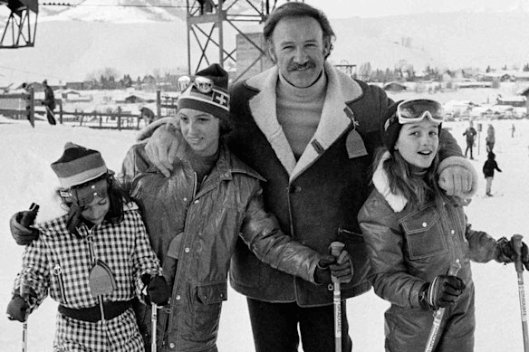 Gene Hackman’s children Christopher, Elizabeth and Leslie were not mentioned in his will.