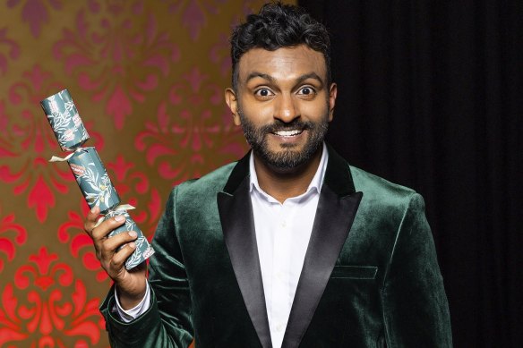 Nazeem Hussain presents the Compass Christmas Cabaret.