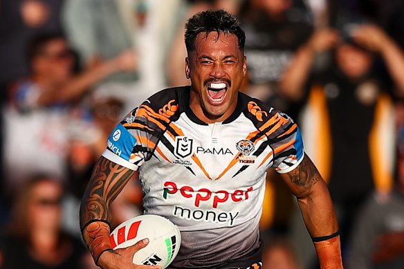 Patrick Herbert scored a try in what was his first NRL game in 1330 days.