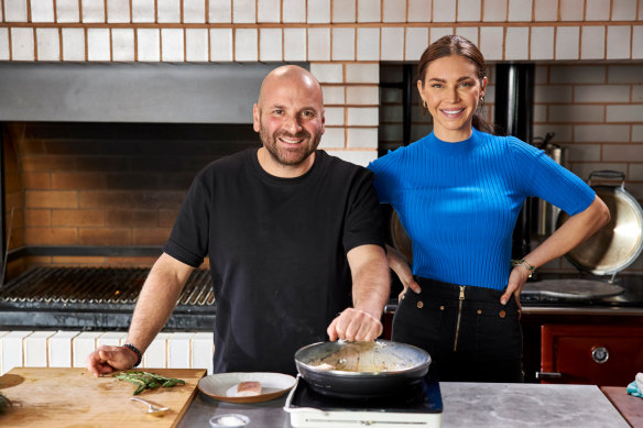 George Calombaris and Sarah Todd’s new television show Hungry.