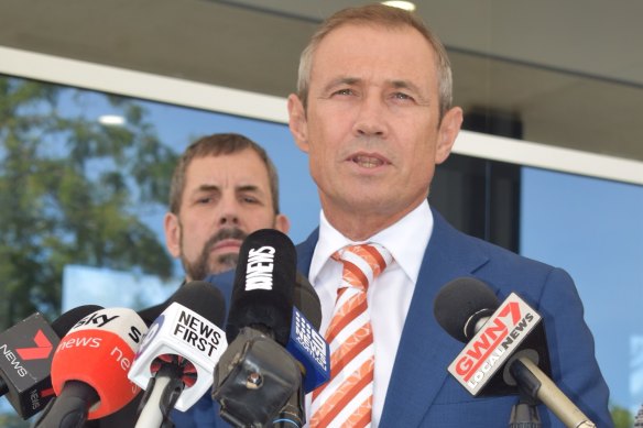 WA Health Minister Roger Cook said WA's ongoing campaign to restrain and isolate the virus had so far been successful.