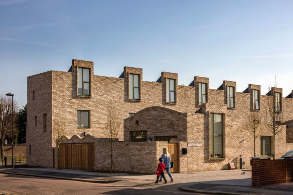 Peter Barber architect, social rented housing Ordnance Road, Enfield, London