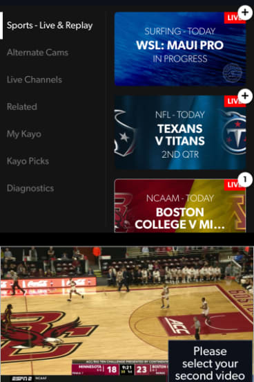 Sorting out split screen on a phone can be fiddly.