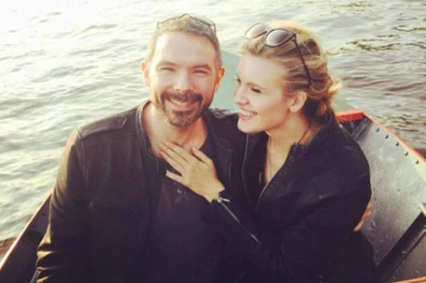Maggie Grace and her husband Brent Bushnell