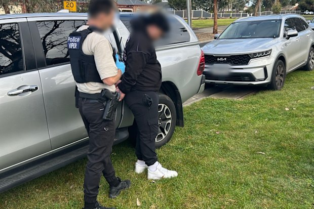 Multiple search warrants were executed earlier this week in Victoria, with officers seizing more than $2.5 million worth of tobacco product and three people arrested.
