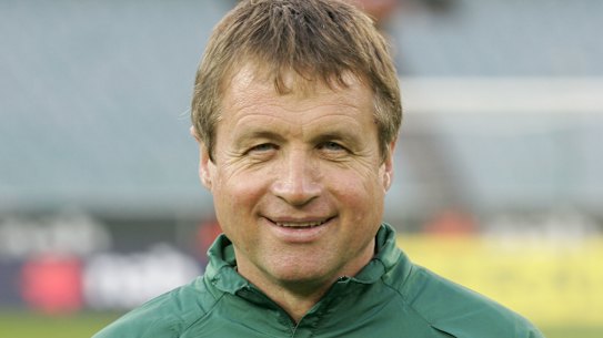 Former Socceroos coach Ron Smith. 