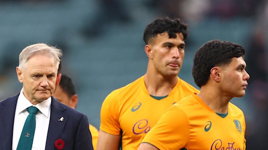 Joe Schmidt is keen for Joseph-Aukuso Suaalii to return for the Waratahs ahead of the visit of the British and Irish Lions
