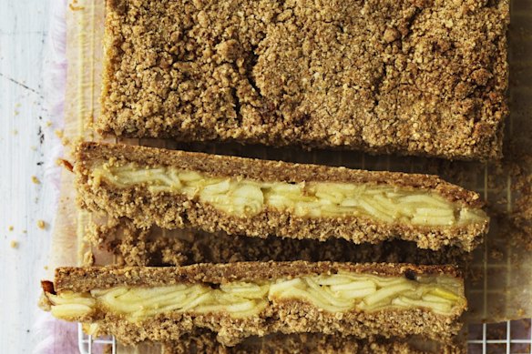recipes Helen Goh's apple and oat bars.