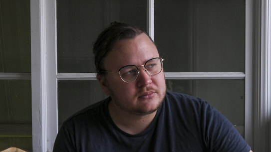 Sean Kenny says the employment agency he attends has not been helpful in helping him find a meaningful job.