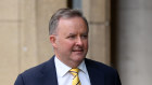 Anthony Albanese arrives at the Supreme Court of NSW in Sydney on Thursday.