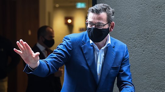 Daniel Andrews on Friday.