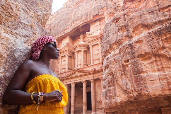 Lonely Planet author  Jessica Nabongo Petra, Jordan 
