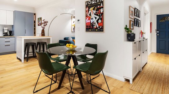 The Thornbury unit’s extra land was a drawcard for prospective buyers, said selling agent Luke Brizzi from McGrath Northcote.